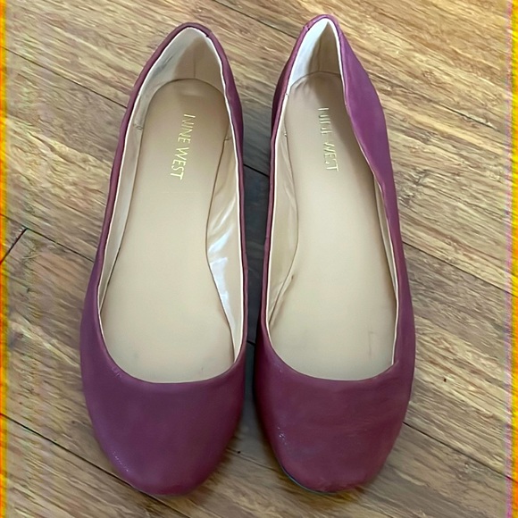 Nine West leather ballet flats - Picture 1 of 5